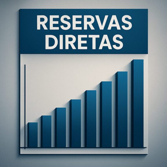 imagem de gráfico mostrando como aumentar as reservas diretas