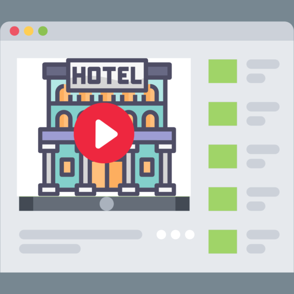 imagem de video marketing para hoteis e pousadas