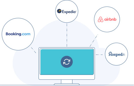 imagem channel manager para hotel hospedin