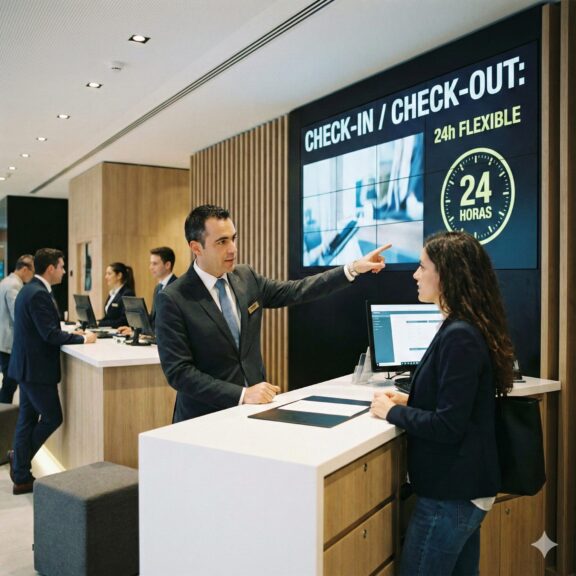 imagem mostrando que a diária de hotel é 24 horas