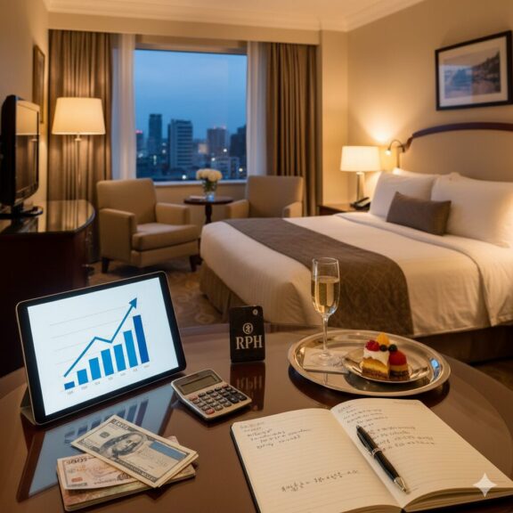 imagem representando a receita por hóspede gerada por hotel